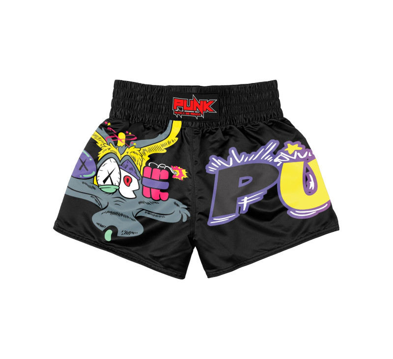 Short Treino/passeio/muay Thai Sublimado Adulto Punk Short Treino/passeio/muay Thai Sublimado Adulto Punk