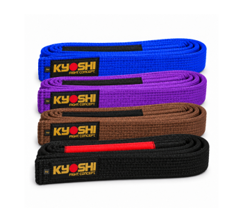 Faixa Jiu-Jitsu Especial com Ponteira Kyoshi