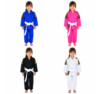 Kimono Reforcado Jiu Jitsu Infantil C/ Faixa Acompanha Kimono Reforcado Jiu Jitsu Infantil C/ Faixa Acompanha