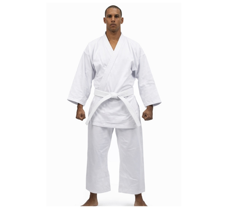 Kimono Kyoshi Karate Start Adulto Com Faixa Branca Kimono Kyoshi Karate Start Adulto Com Faixa Branca