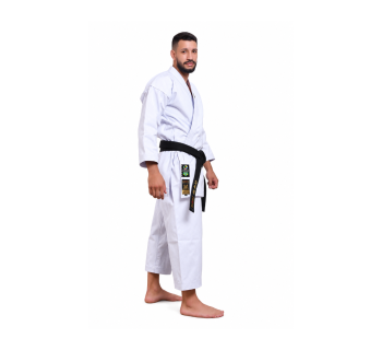 Kimono Karate Kyoshi Okinawa Medium Canvas Homologado Cbk Kimono Karate Kyoshi Okinawa Medium Canvas Homologado Cbk