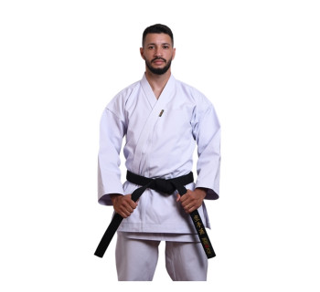 Kimono Karate Kyoshi Heavy Canvas K12 Adulto Homologado Cbk Kimono Karate Kyoshi Heavy Canvas K12 Adulto Homologado Cbk